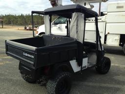 CUSHMAN W/DUMP BED-WHITE