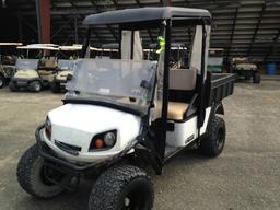 CUSHMAN W/DUMP BED-WHITE