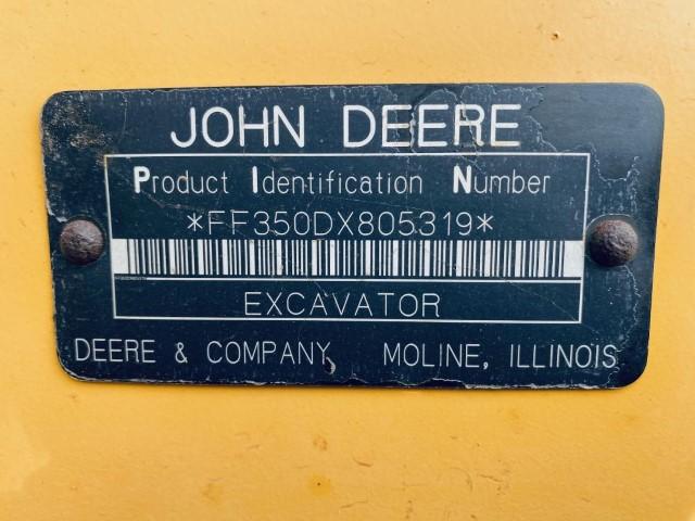 2006 Deere model 350D excavator