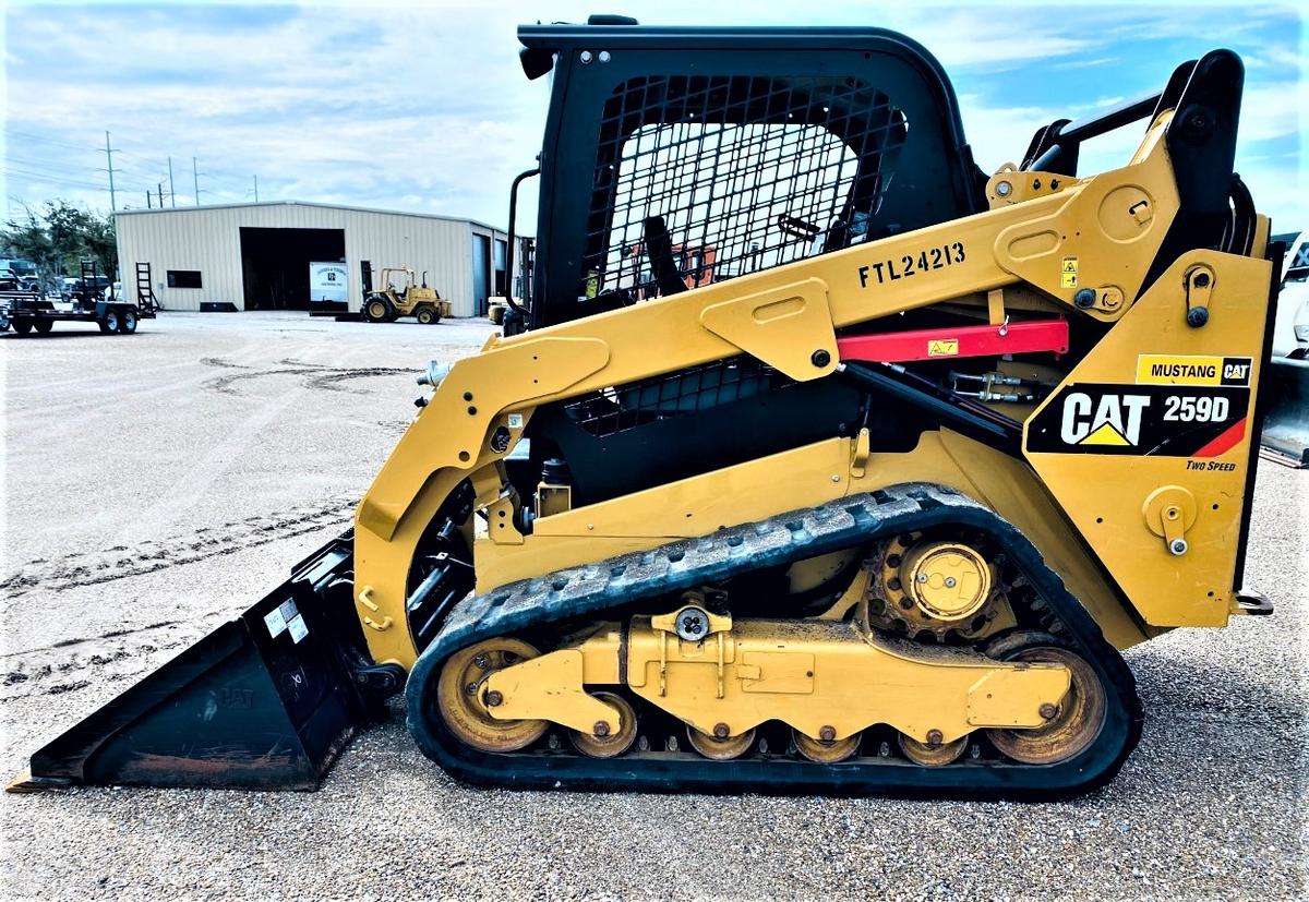 2019 Caterpillar 259D skid steer loader