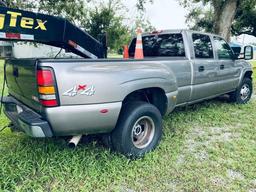 2007 GMC 3500 crew cab dually pickup