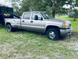 2007 GMC 3500 crew cab dually pickup
