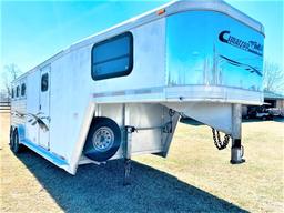 2005 Cimmaron 3 horse slant load trailer
