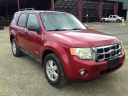 2008 FORD ESCAPE