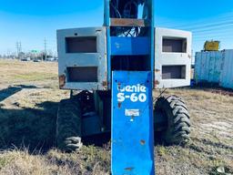 Genie model S60 manlift