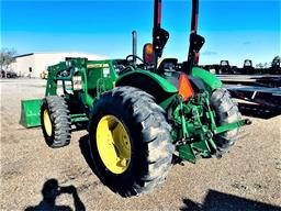 2016 John Deere 5055E diesel tractor