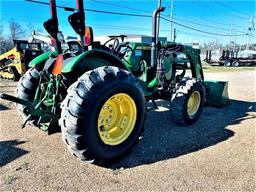 2016 John Deere 5055E diesel tractor