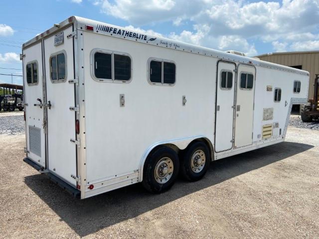 1992 Featherlite 2 horse slant load trailer