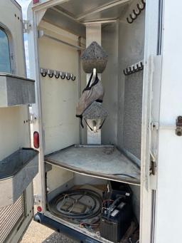 1992 Featherlite 2 horse slant load trailer