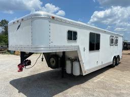 1992 Featherlite 2 horse slant load trailer