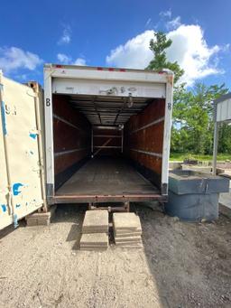 24’ truck van dry box used for storage