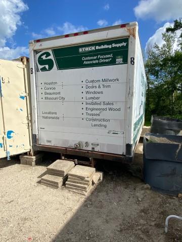 24’ truck van dry box used for storage
