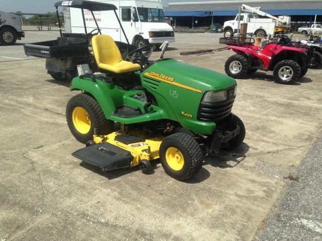 JD X495 RIDING MOWER