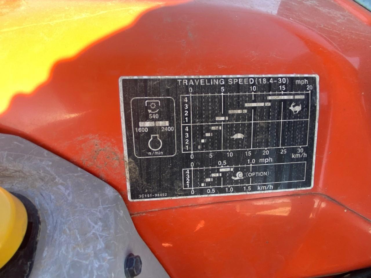 2018 Kubota M5-091D diesel tractor