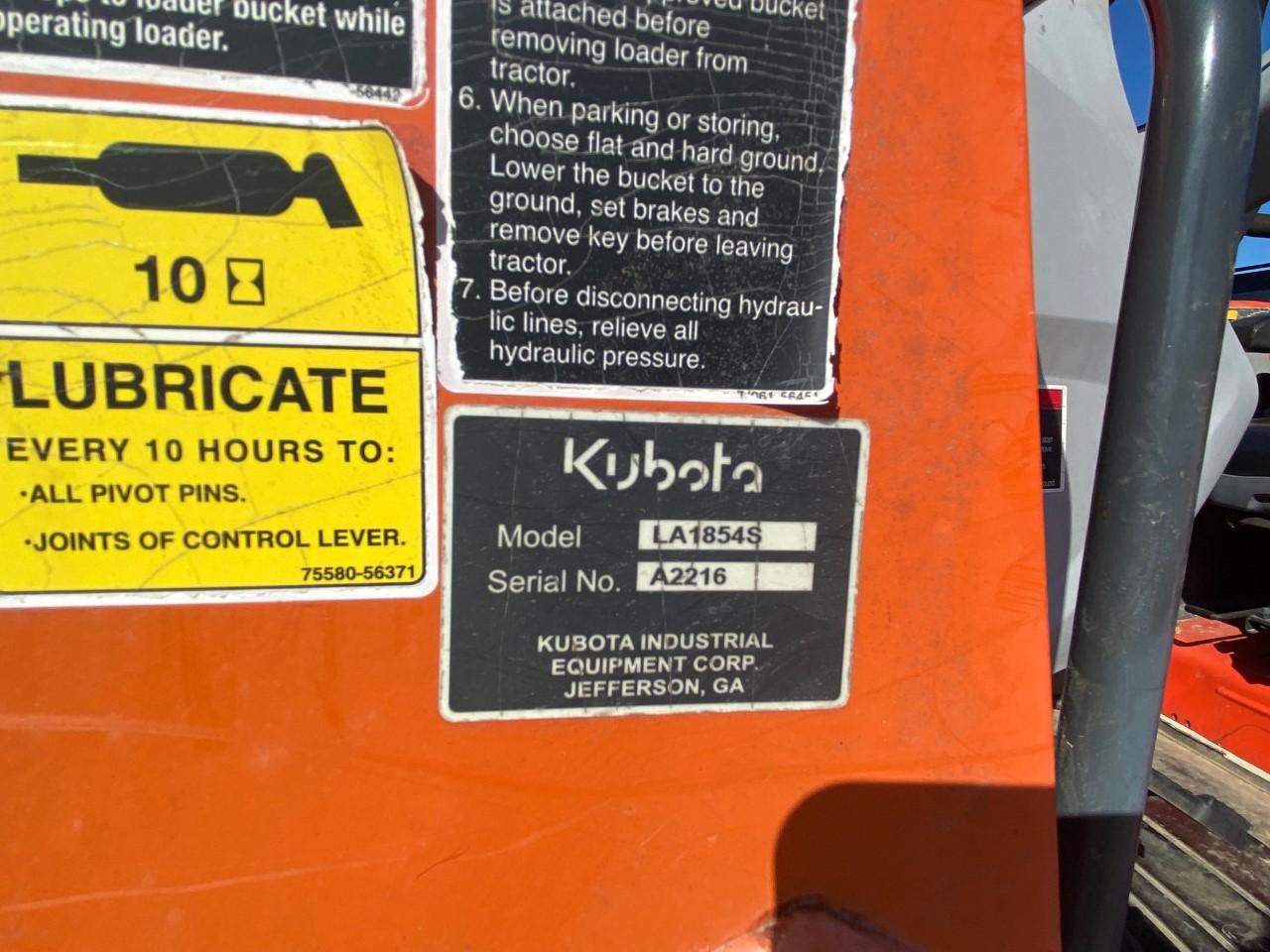 2018 Kubota M5-091D diesel tractor