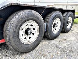 2017 PJ bumper hitch 26’ x 83” tilt trailer