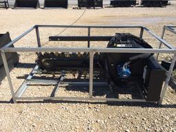 Unused 2022 GreatBear skid steer trencher attach