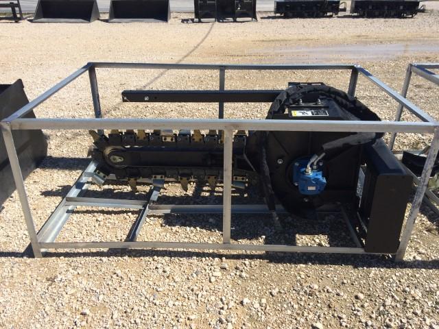 Unused 2022 GreatBear skid steer trencher attach