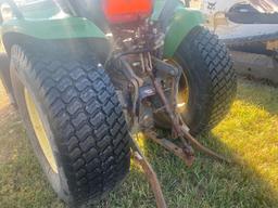 John Deere tractor, stripped