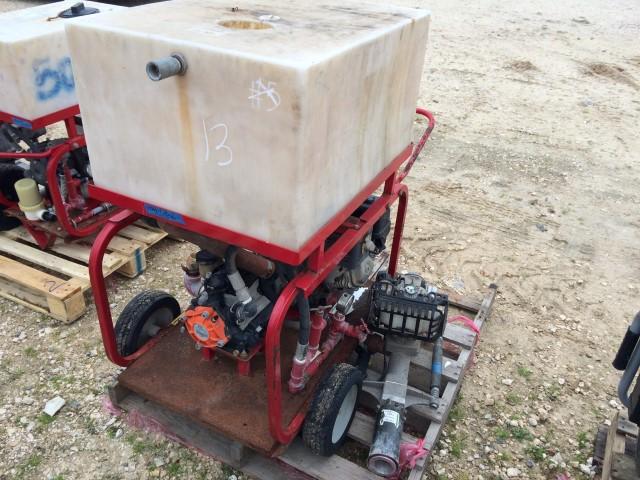 hydrostatic test pump.    post hole driver