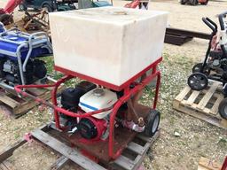 hydrostatic test pump.    post hole driver