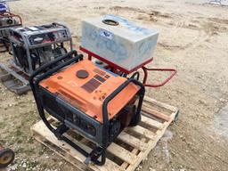 generator.   hydrostatic test pump