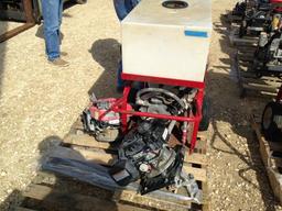 Hydrostatic Test Pump,  2 pressure washer motors