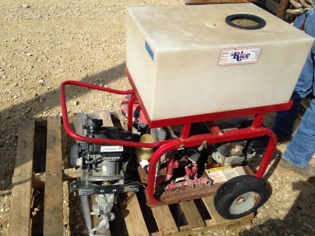Hydrostatic Test Pump,  2 pressure washer motors