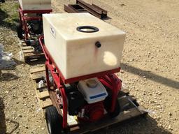 Hydrostatic Test Pump,  2 pressure washer motors