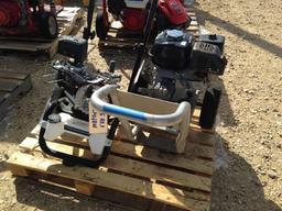 2 hydrostatic test pumps