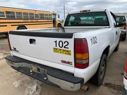 2001 GMC 1500 inop