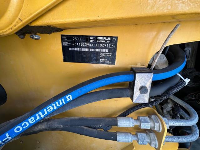 2015 Caterpillar 259D skid steer loader,