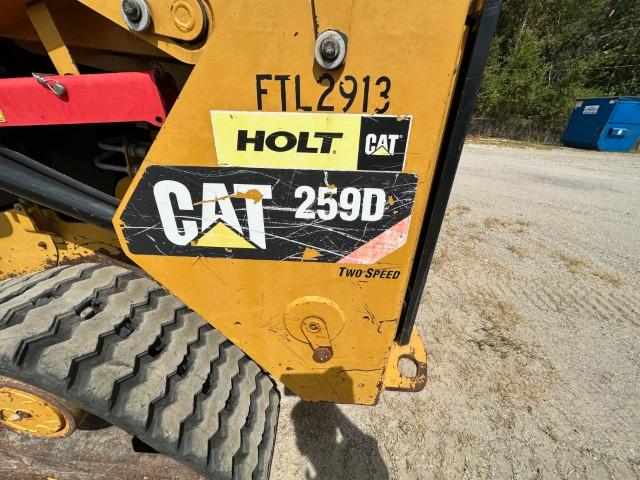 2015 Caterpillar 259D skid steer loader,
