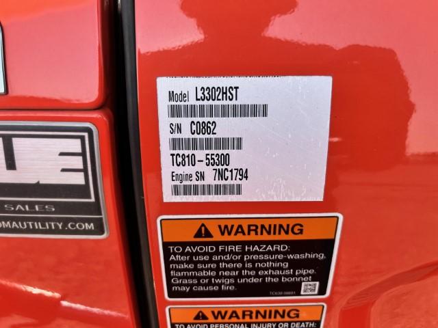Kubota model L3302HST diesel tractor