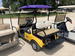 LSU Club Car Golf Cart