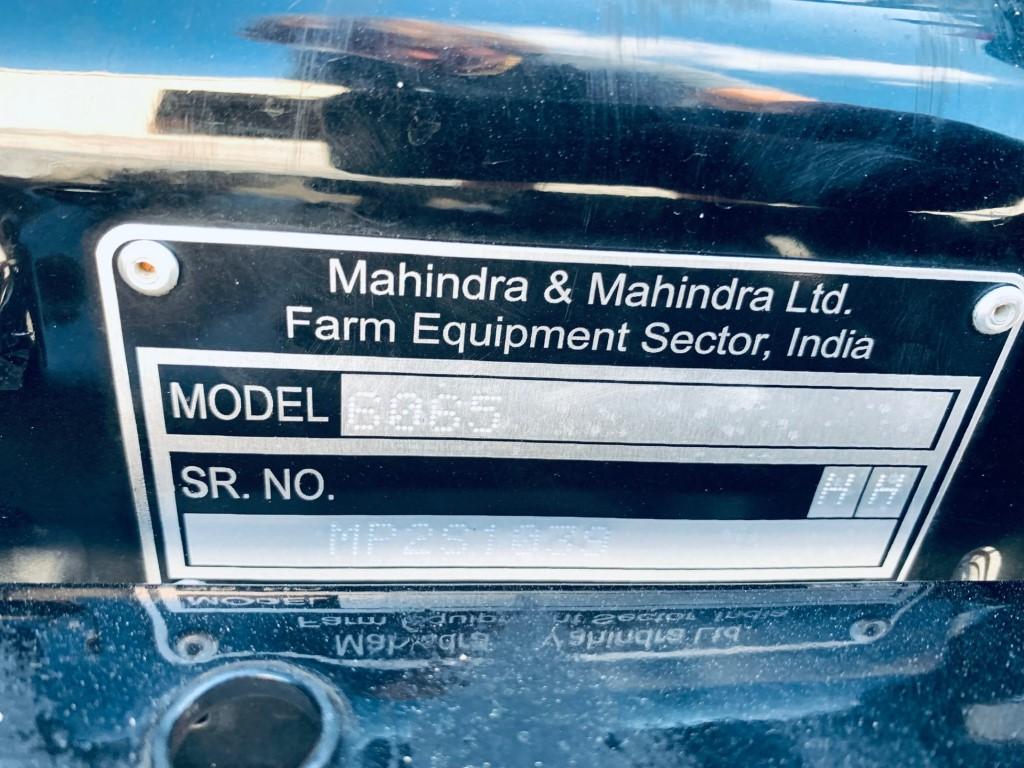 2021 Mahindra 6065 diesel tractor