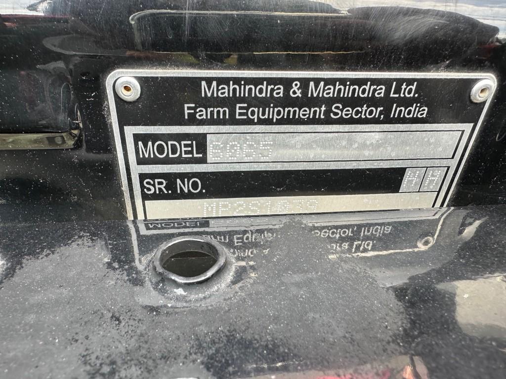 2021 Mahindra 6065 diesel tractor