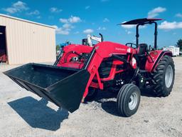 2021 Mahindra 6065 diesel tractor