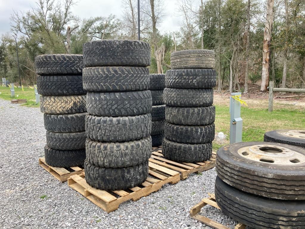 4 PALLETS OF MISC TIRES