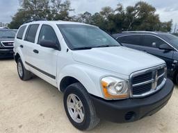 2006 DODGE DURANGO, WHITE