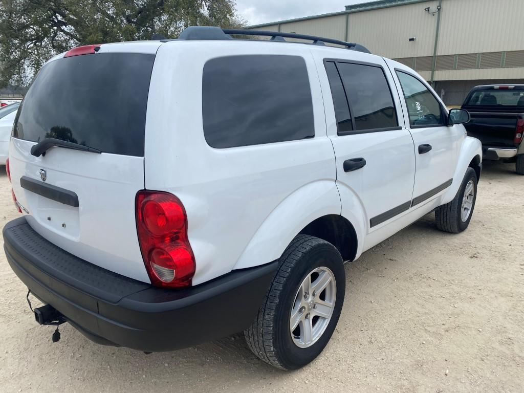 2006 DODGE DURANGO, WHITE