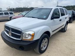 2006 DODGE DURANGO, WHITE