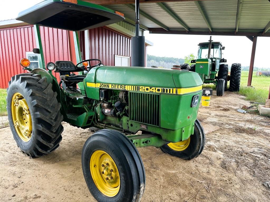 1980 John Deere 2040 diesel tractor