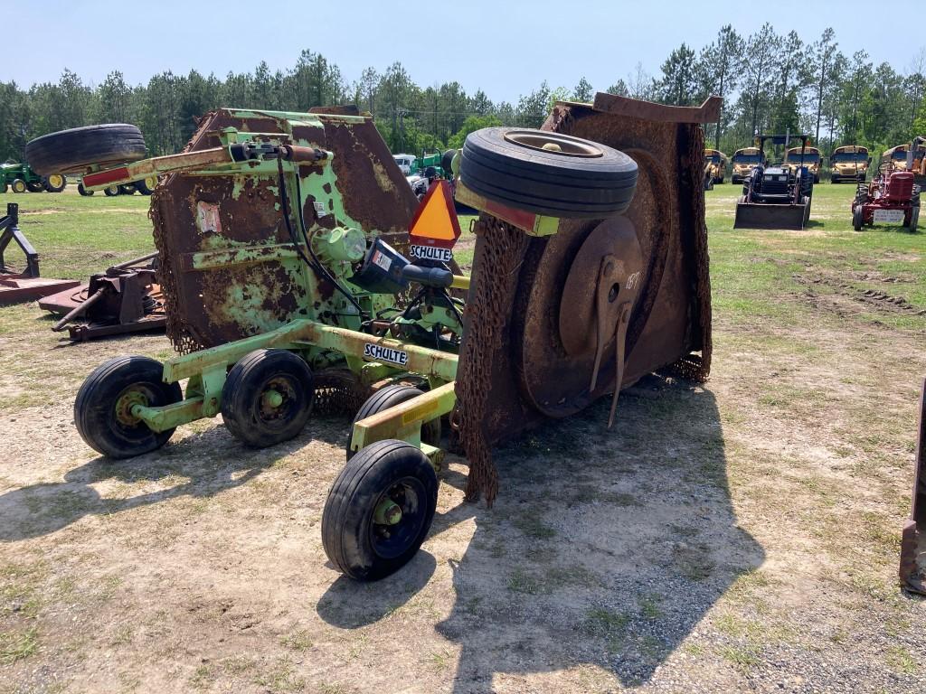 Schulte 15’ bat wing rotary mower