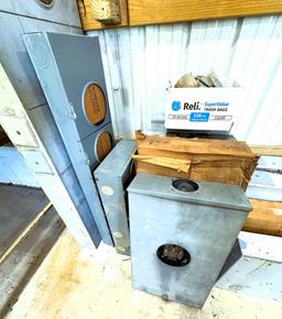 (8) 400 Amp meter bases w/hubs, (3) Multigang