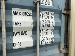 Used standard storage container