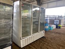 3 door freezer