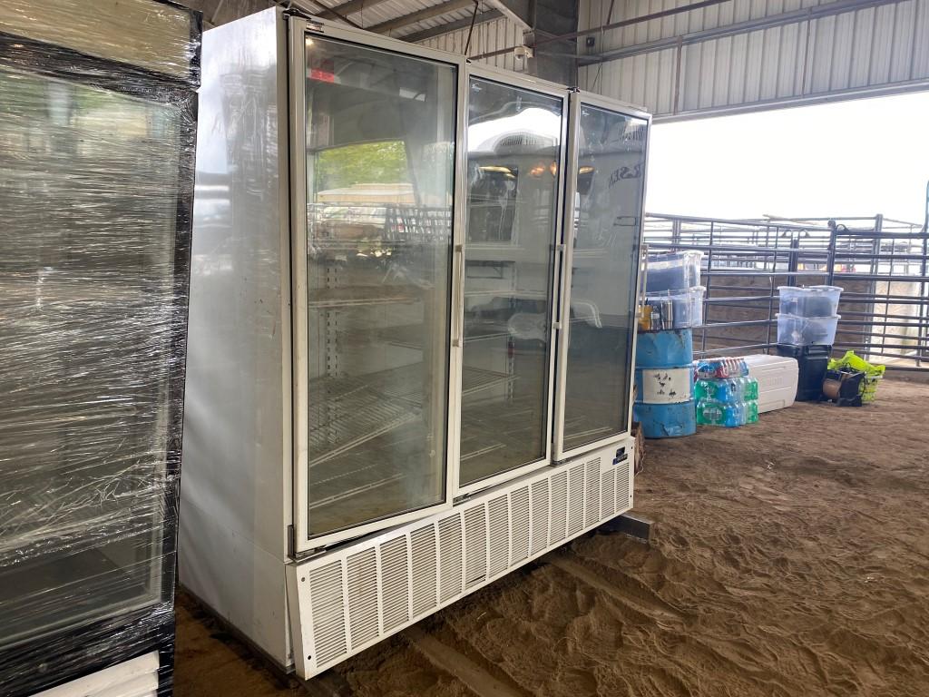 3 door freezer
