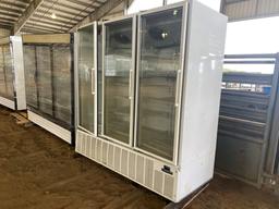 3 door freezer