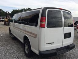 2014 Chevy Express passenger van INOP